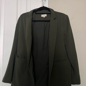 LOFT Dark Olive Women's Blazer